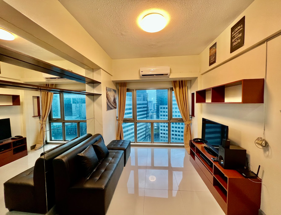 For Lease: Fully-Furnished 1BR Condo with Parking at Forbeswood Parklane, BGC, Taguig City