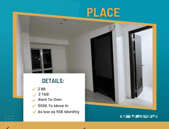 The Paddington Place Rent To Own 2BR as Low as 25K Monthly