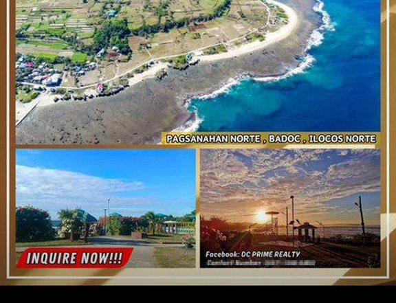 5726 sqm Beach property for Sale in badoc Ilocos norte
