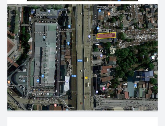 Alabang commercial lot For sale i  Alabang Muntinlupa Metro Manila