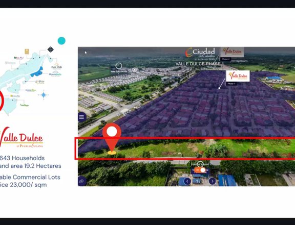 1.09M Cash Discount Commercial Lot at Calamba Laguna - Valle Dulce