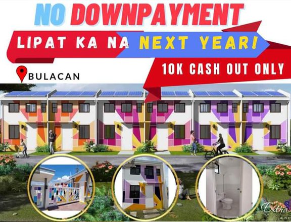 Townhouse for sale, located in catmon sta maria bulacan,No DP only 10k cash out