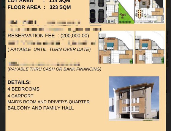 Brand New Townhouse in Mandaluyong near in Shaw Center