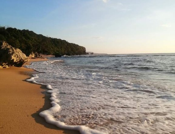 Beach Front Property in Bani Olanen Beach, Pangasinan. Great Free diving Spot located below Old Wood