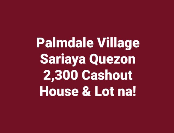 Preselling - Provision for 2Bedrooms house & Lot Townhouse in Sariaya