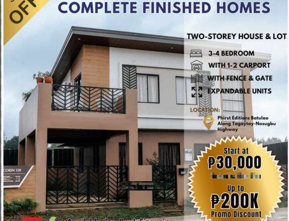 Single Detached house and lot Near Tagaytay City