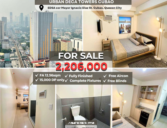 AFFORDABLE CONDO UNIT LIPAT AGAD FOR ONLY PHP 15,000 CASHOUT IN CUBAO QUEZON CITY