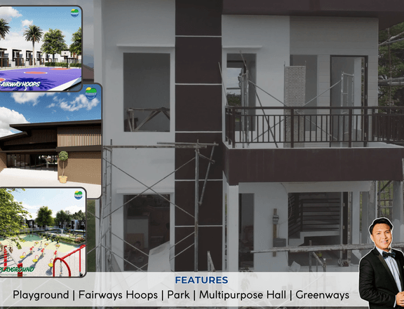 Single Attached Modern House in Fairway Village at the Lakeshore, Pampanga