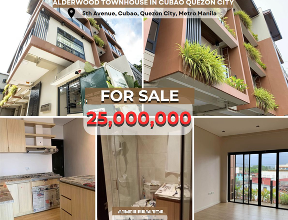 FURNISHED 4 BEDROOM w/ 2 CAR GARAGE TOWNHOUSE in CUBAO QUEZON CITY near FARMERS, GATEWAY, GREENHILLS