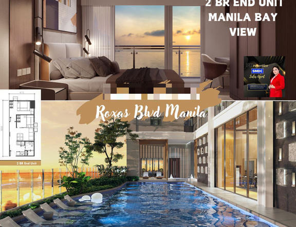 Manila Bay View 2-bedroom Residential Condo For Sale in Roxas Blvd Manila