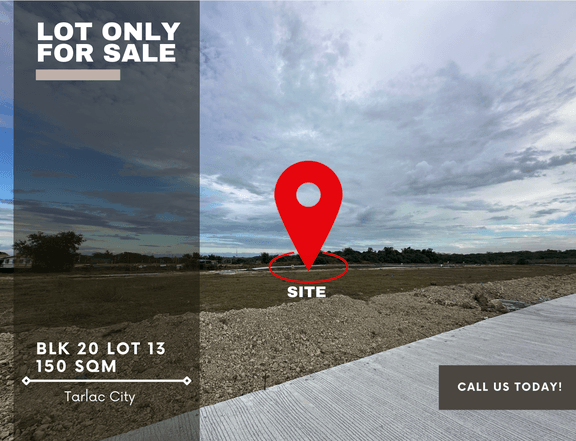 Lot Only For Sale In Saint Francis Homes, Tarlac