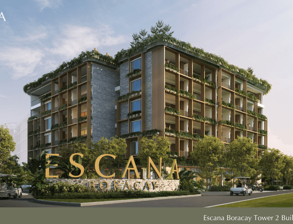 Luxurious 1 Bedroom Residential Condo  For Sale in Escana Boracay Malay Aklan