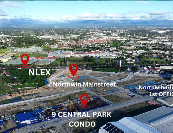 For Sale Pre Selling 66sqm, 1-BR Residential Condo , in 9 Central Park at Marilao Bulacan