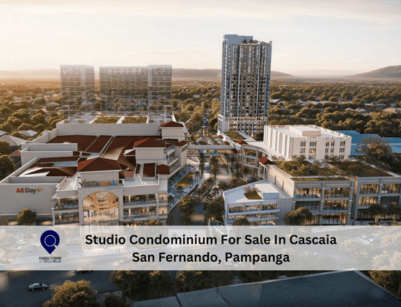 Studio Condominium For Sale In Cascaia San Fernando, Pampanga