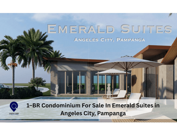 1BR Condominium For Sale In Emerald Suites in Angeles City, Pampanga