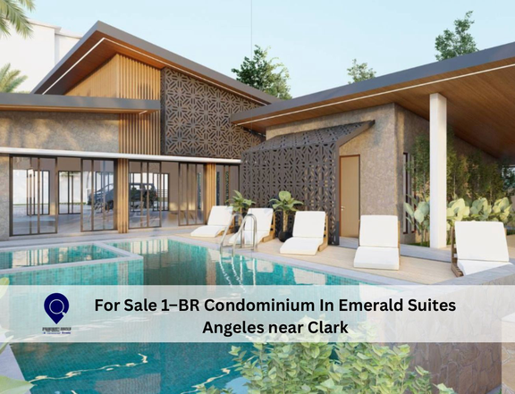 For Sale 1BR Condominium In Emerald Suites Angeles near Clark