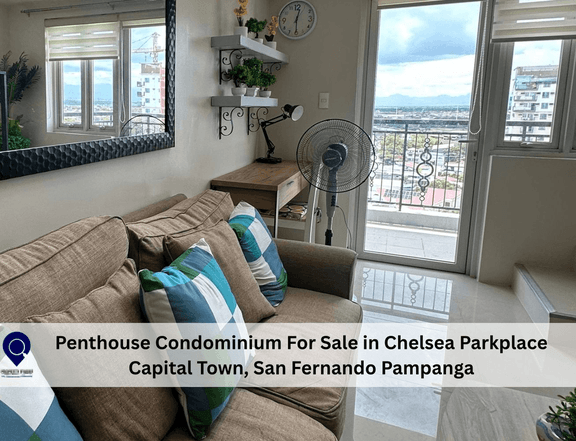 Penthouse Condominium For Sale in Chelsea Parkplace Capital Town, San Fernando Pampanga