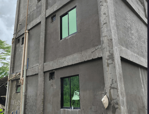 Ready for Occupancy Building, road side, residential and business,
