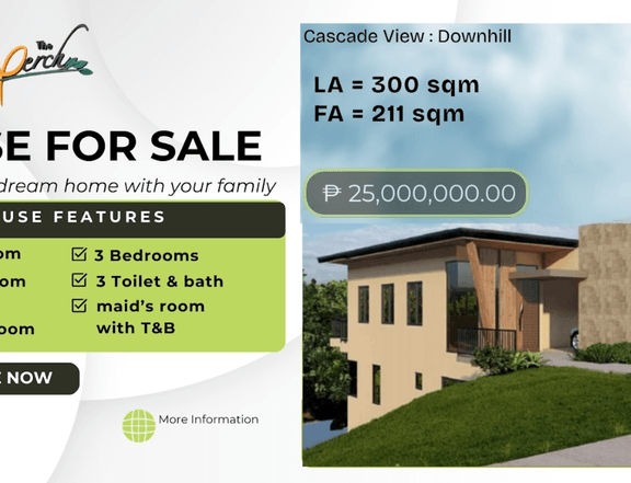 Extra Prime with 3-bedroom Single Detached House and Lot For Sale in Antipolo Rizal