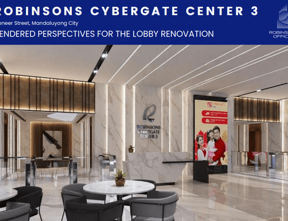 Office Space For Lease at Robinsons Cybergate Center 3 in Mandaluyong