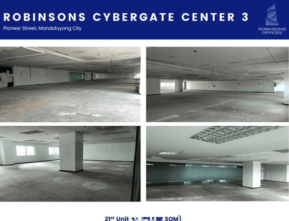 Premium Office Space For Lease/Rent in Mandaluyong - Robinsons Cybergate 3