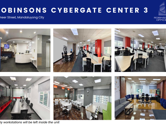 Spacious Office Space For Lease at Robinsons Cybergate Center 3 - Mandaluyong, Metro Manila