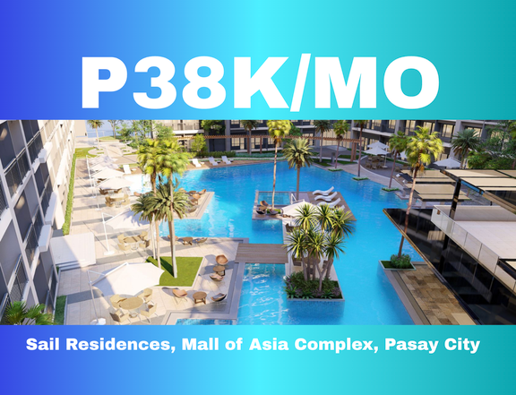 32.00 sqm 1-bedroom Residential Condo For Sale in Manila Bay Pasay : SAIL RESIDENCES MALL OF ASIA