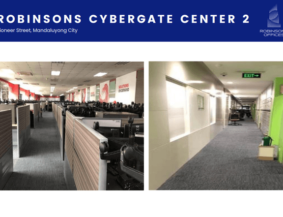 High-End Office Space For Lease in Mandaluyong - Robinsons Cybergate Center Tower 2