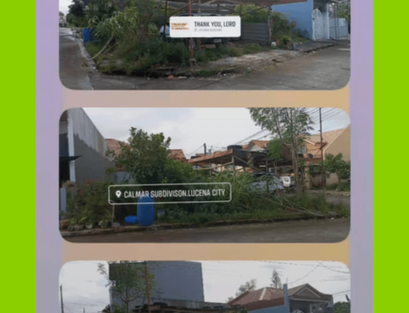 CORNER LOT IN SUBDIVISION - LUCENA CITY - HIGHLY URBANIZED