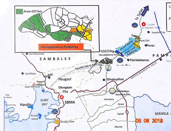 227 hectares Raw Land For Sale in Floridablanca Pampanga