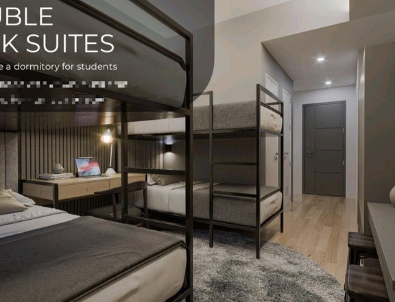 Double bunk suites 21.1sqm for sale in Pasay City
