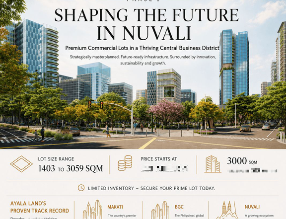 Metro Nuvali 3059 SQM Commercial Lot