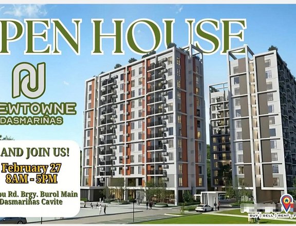 24sqm Pre Selling Studio Residential Condo for Sale in Dasmarinas, Cavitenear La Salle