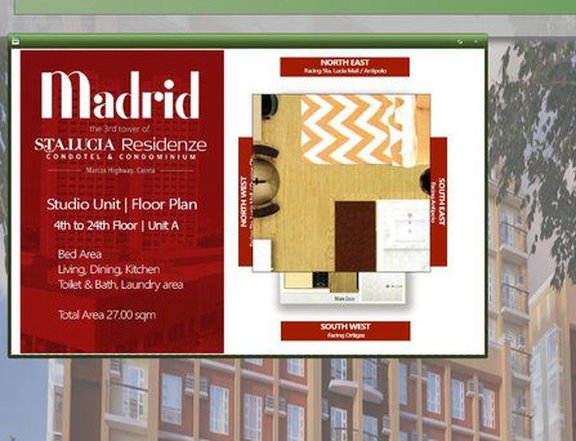 Madrid @ 3rd Tower of Sta Lucia Residenze