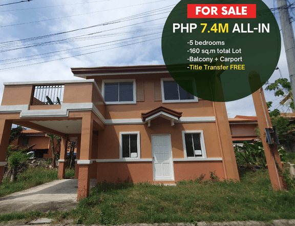 5-bedroom Single Detached House For Sale in Carcar Cebu