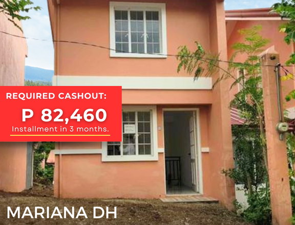 82K Cashout to Move-In| Single Firewall 2BR,1TB in Talisay City, Cebu