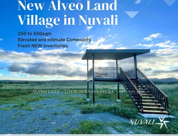 SERENEO NUVALI  ( AYALA LAND'S NEWEST VILLAGE IN NUVALI )280 - 500SQM