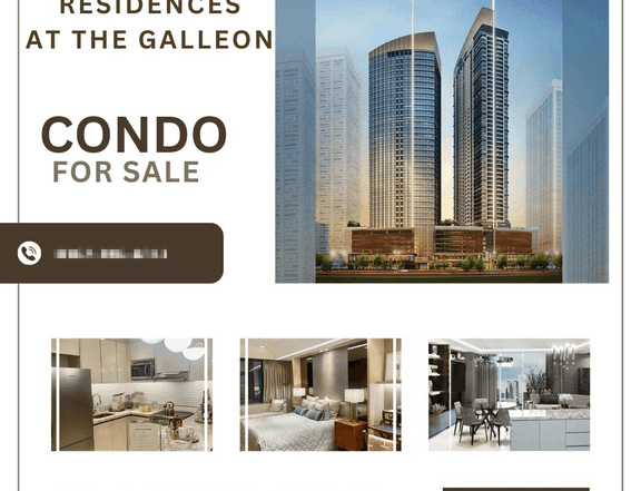 The Galleon Residences 109sqm. 2-BR Condo For Sale in Ortigas Pasig