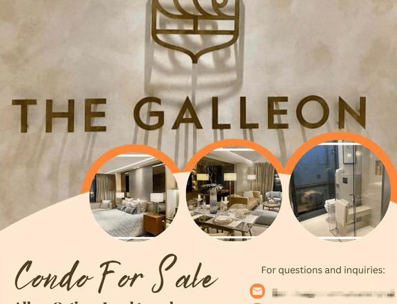 THE GALLEON 69sqm 1-BR Condo For Sale in Ortigas Pasig Metro Manila