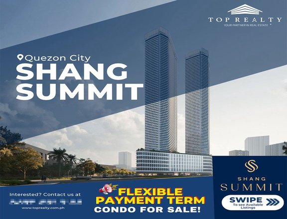 Brand New Condo for Sale in Quezon City, Metro Manila at Shang Summit by Shang Properties