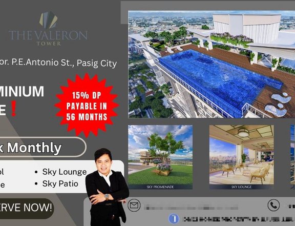BEST SELLING CONDOMINIUM IN PASIG CITY!! NEAR ORTIGAS CENTER AND BGC