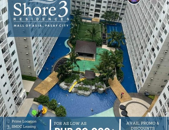 Condo For Sale (Rent-to-own ) 2-bedroom in Mall of Asia Pasay!