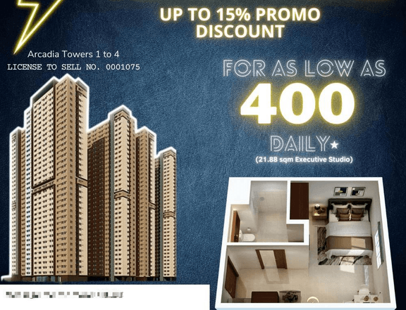 FLASH DEAL PRE-SELLING UNITS AT PASIG-CAINTA