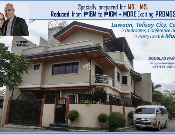 5-bedroom, 3-Story, Single Detached, a gated village, Talisay, Cebu