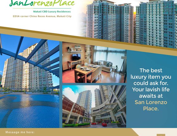 RFO - RENT TO OWN Condo units in SAN LORENZO PLACE Makati City