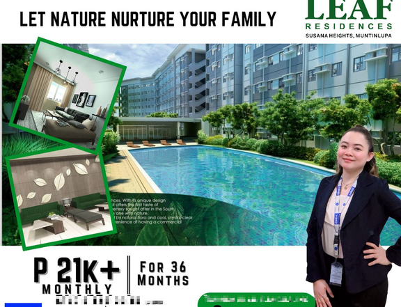 22.15 sqm Studio Residential Condo For Sale in Muntinlupa