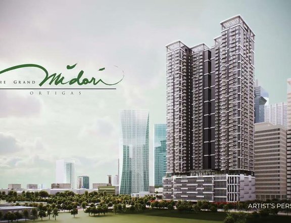 Discounted 35.5-38 sqm Studio Residential Condo For Sale in Ortigas Pasig: The Grand Midori Ortigas