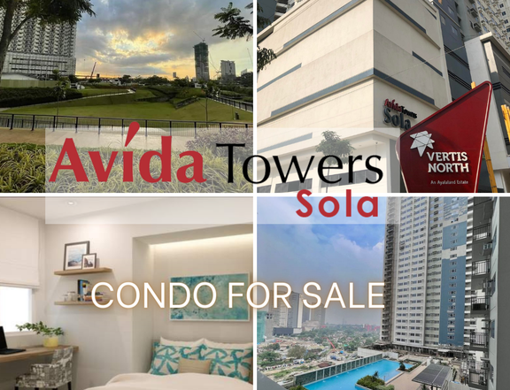 Condo for sale in QC Vertis North Sola Towers