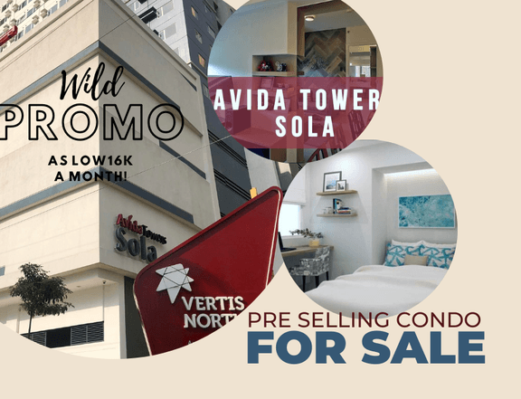 Pre Selling Condo For Sale in Vertis North QC Beside Solaire