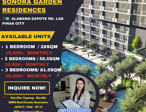 28.00 sqm 1-bedroom Condo For Sale in Las Pinas Metro Manila